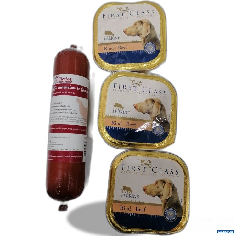 Artikel Nr. 896582: Diverses Hundefutter 3x300g 1x400g 