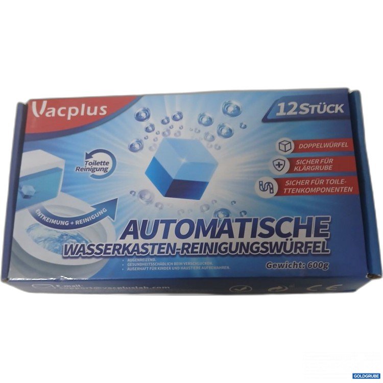 Artikel Nr. 918582: Vacplus Automatische Wasserkasten-Reinigungswürfel 12x600 g