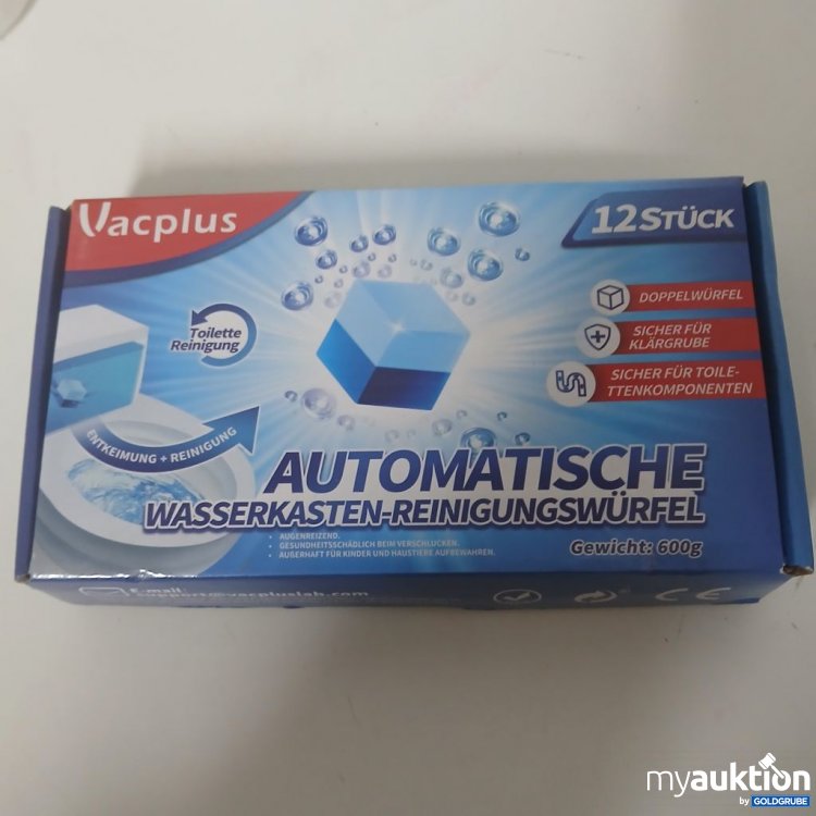 Artikel Nr. 918582: Vacplus Automatische Wasserkasten-Reinigungswürfel 12x600 g