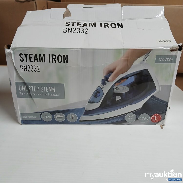Artikel Nr. 932582 Artikel Nr. 932582: Steam Iton SN2332