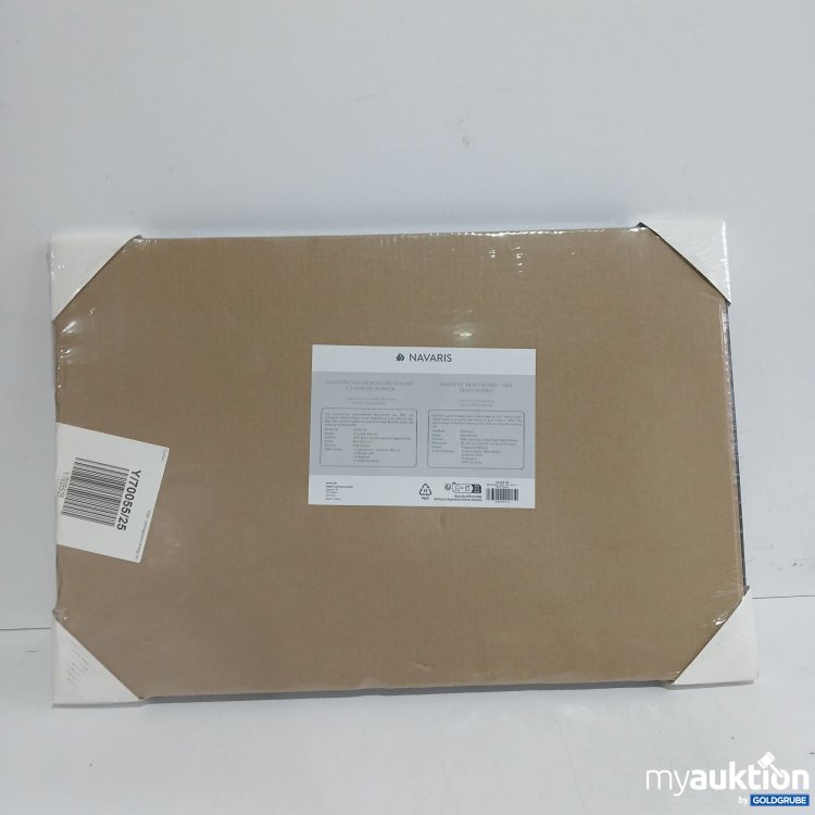 Artikel Nr. 963582: Navaris Magnetisches Memoboard aus MDF Schwarzer Mamor 60x40x2cm 