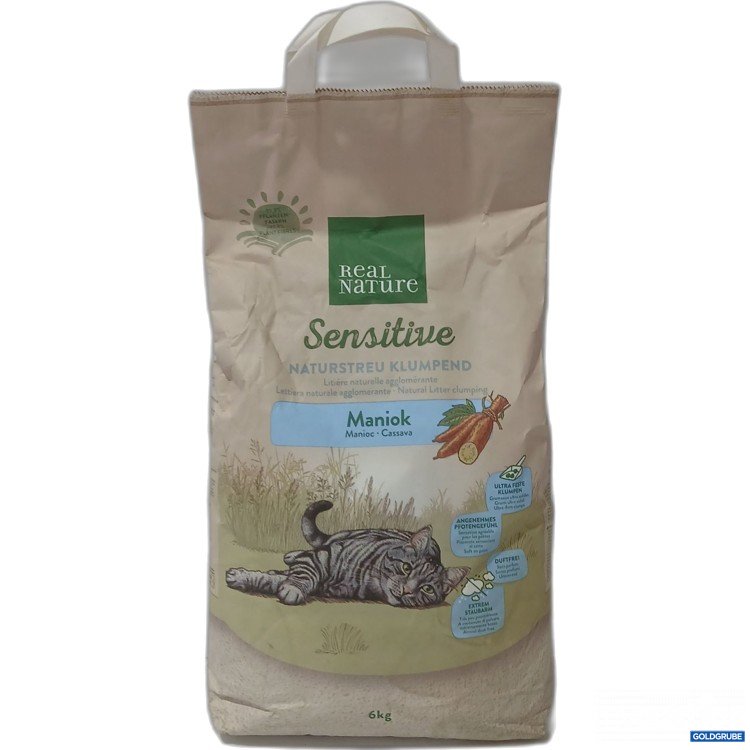 Artikel Nr. 987582: RealNature Naturkatzenstreu Klumpend 6Kg