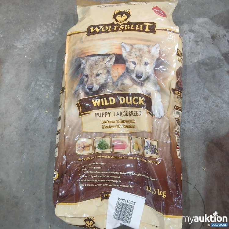 Artikel Nr. 991582 Artikel Nr. 991582: Wolfsblut Wild Duck 12,5kg
