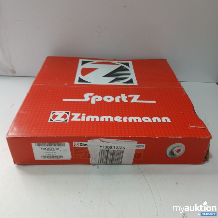 Artikel Nr. 997582 Artikel Nr. 997582: Zimmermann Bremsscheibe 150 34.78.52