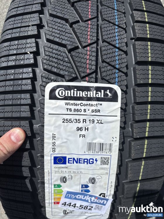 Artikel Nr. 444583 Artikel Nr. 444583: Continental WinterContact TS 860 S SSR 255/35 R19 XL