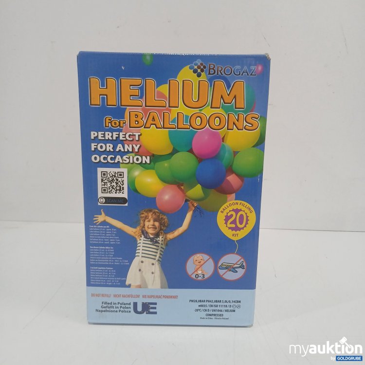 Artikel Nr. 446583 Artikel Nr. 446583: BroGaz Helium für 20 Luftballons