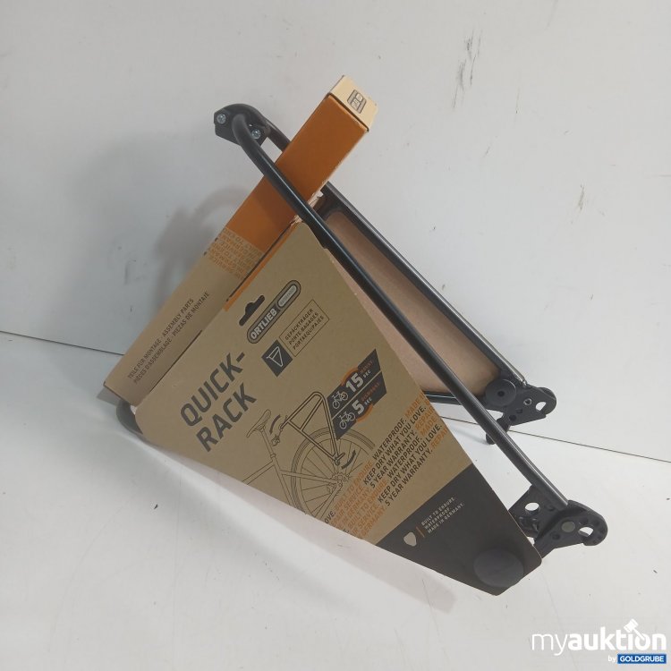Artikel Nr. 465583 Artikel Nr. 465583: Ortlieb Quick Rack light Gepäckträger black F78105
