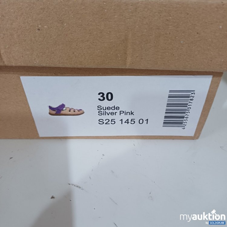 Artikel Nr. 470583: Lamino Kindersandalen Suede Silver