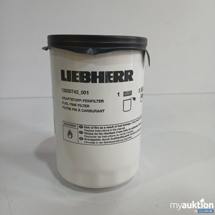 Artikel Nr. 521583 Artikel Nr. 521583: Liebherr Kraftstoff Finfilter 12820742