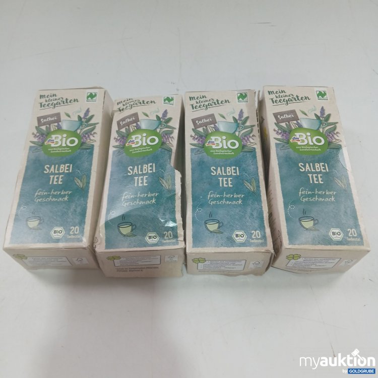 Artikel Nr. 770583: Bio Salbeitee 4er Pack x20 Teebeutel 