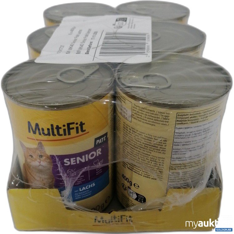 Artikel Nr. 888583: Multifit Senior Paté Lachs 6x400g