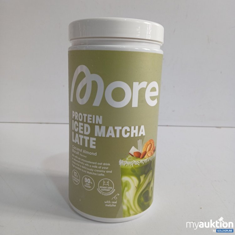 Artikel Nr. 952583: More Protein Iced Matcha Latte Coconut Almond Biscuit 500g