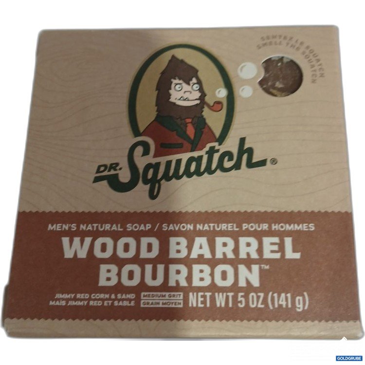 Artikel Nr. 959583: Dr. Squatch Wood Barrel Bourbon Seife 141g