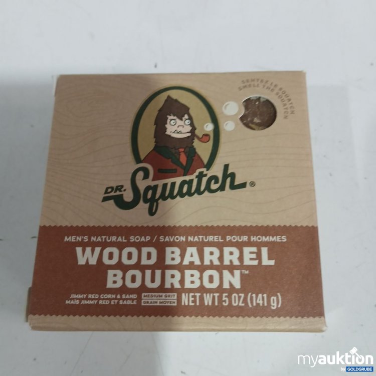 Artikel Nr. 959583: Dr. Squatch Wood Barrel Bourbon Seife 141g