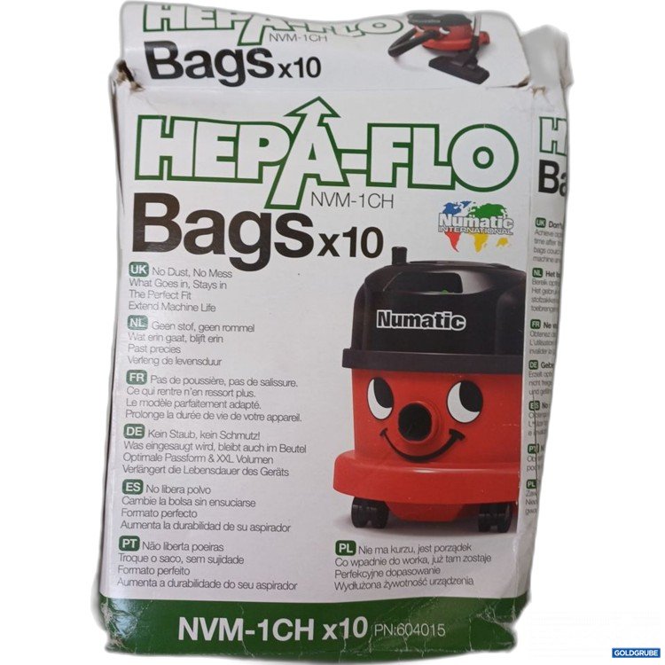 Artikel Nr. 976583: Numatic HEPA-FLO Bags NVM-1CH x10