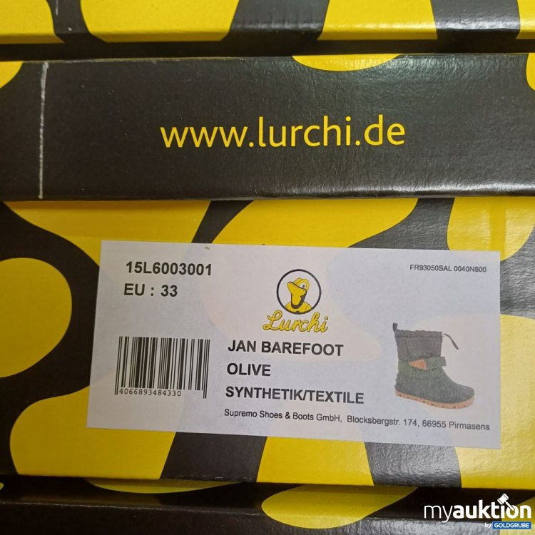 Artikel Nr. 980583: Lurchi Jan Barefoot Olive