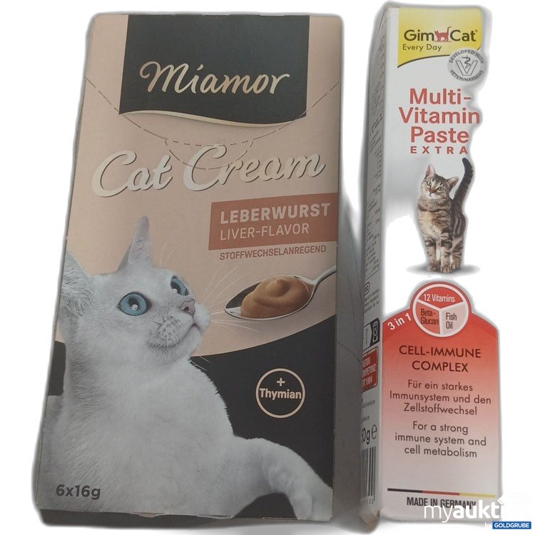 Artikel Nr. 984583: Miamor Cat Cream 6x16g + Multi-Vitamin Paste 50g