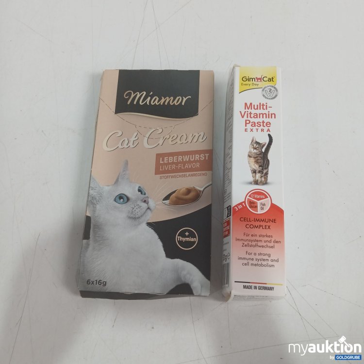 Artikel Nr. 984583: Miamor Cat Cream 6x16g + Multi-Vitamin Paste 50g