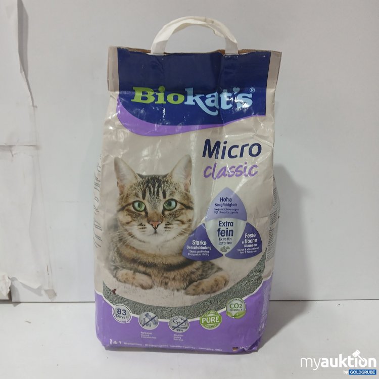 Artikel Nr. 987583: BioKats Micro Classic Katzenstreu 14L