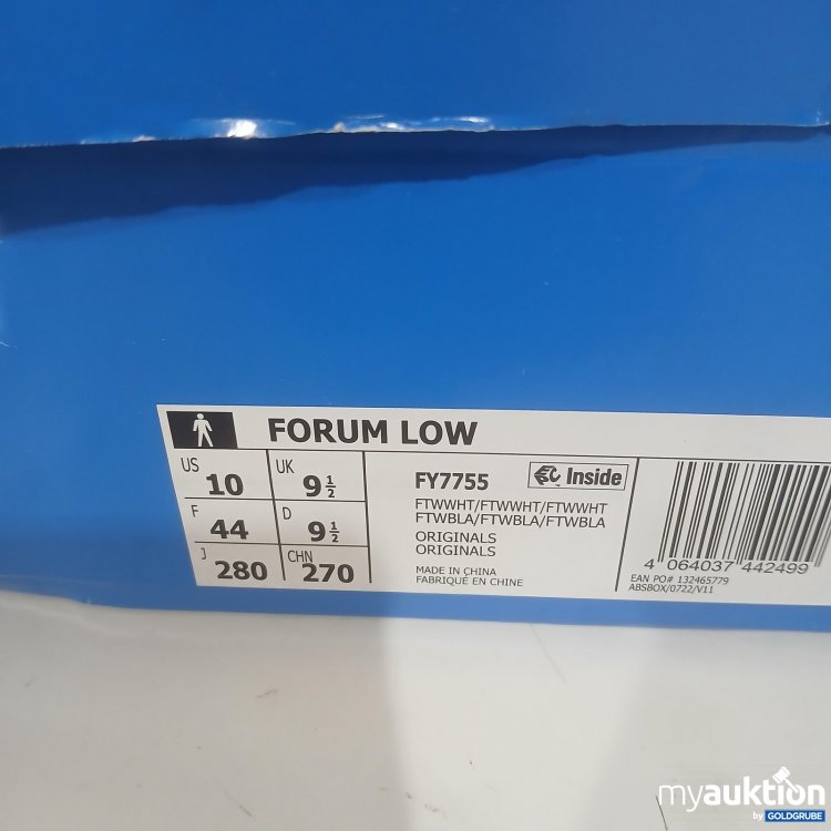 Artikel Nr. 462584: Adidas Forum Low Größe 44