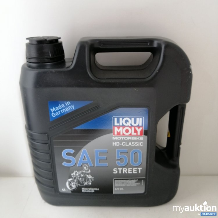Artikel Nr. 718584: Liqui Moly SAE 50 Street Mineralisches Motorenöl 4 Liter