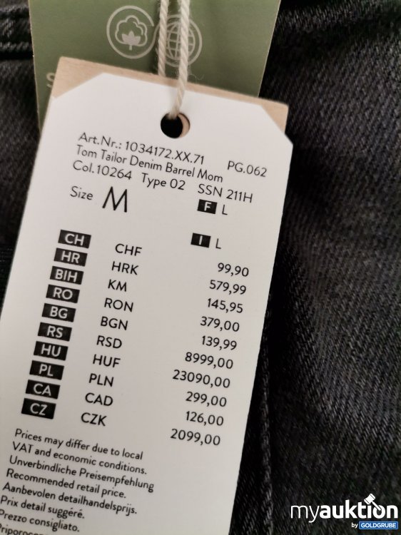 Artikel Nr. 822584: Tom Tailor MOM Jeans