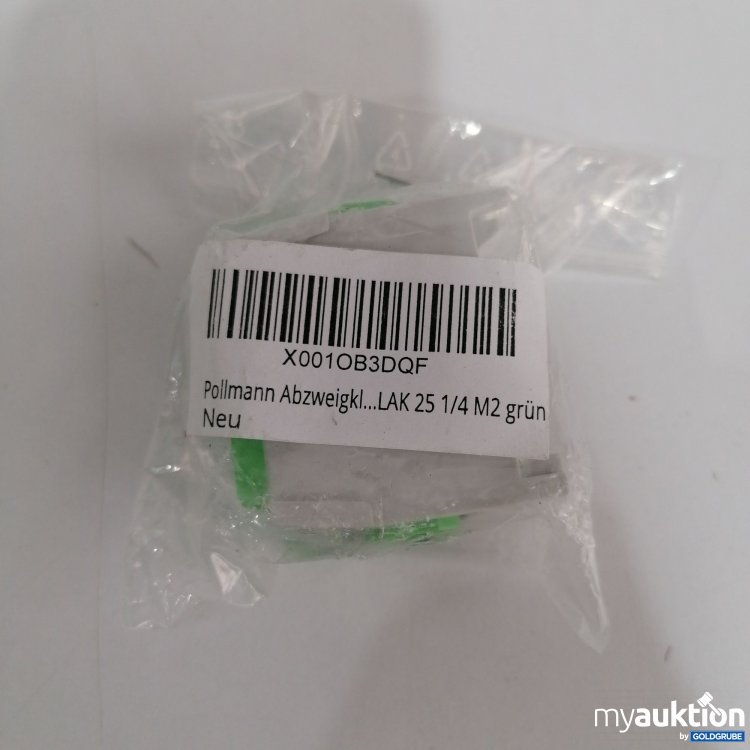 Artikel Nr. 827584 Artikel Nr. 827584: Pollmann Abzweigklemme LAK25 1/6 M2 grün