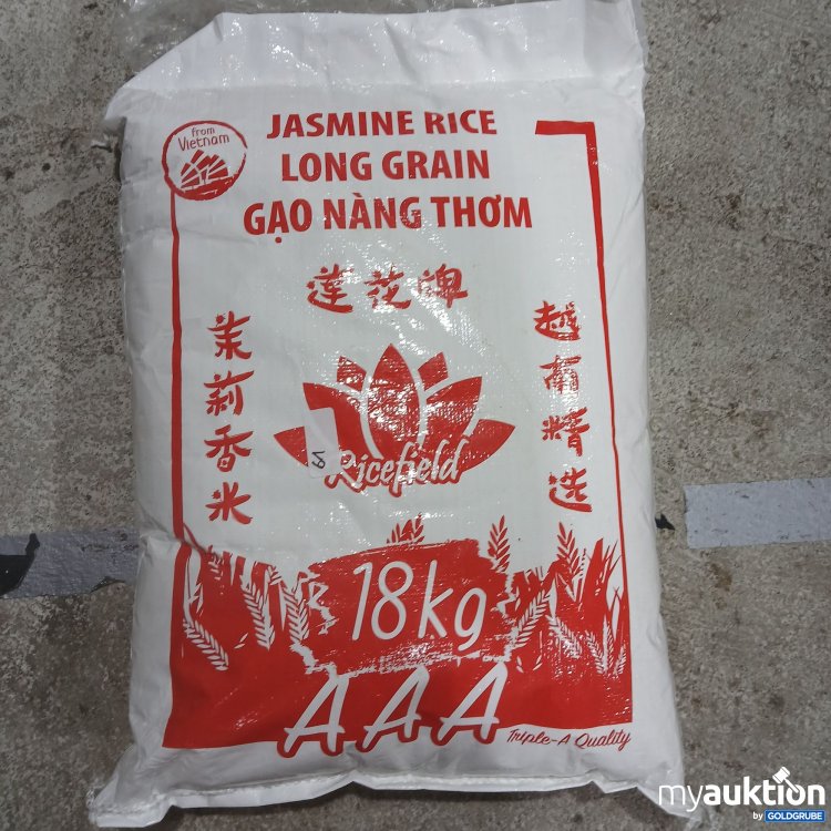 Artikel Nr. 834584 Artikel Nr. 834584: Jasmine Rice Long Grain 18kg Triple A Quality