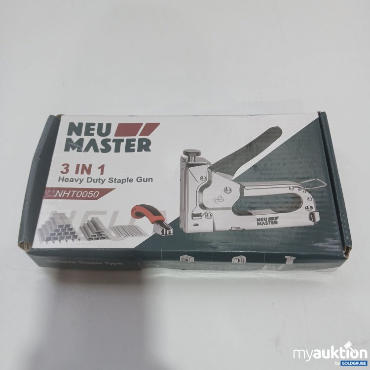 Artikel Nr. 861584: Neu Master 3in1 Heavy Duty Staple Gun NHT0050