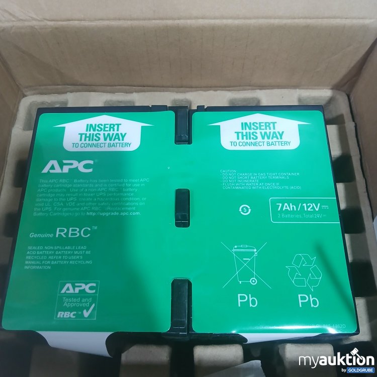 Artikel Nr. 872584 Artikel Nr. 872584: APC Replacement Battery 7Ah/12V