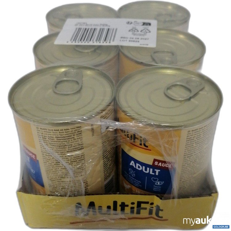 Artikel Nr. 888584: Multifit Adult Sauce Huhn 6x400g