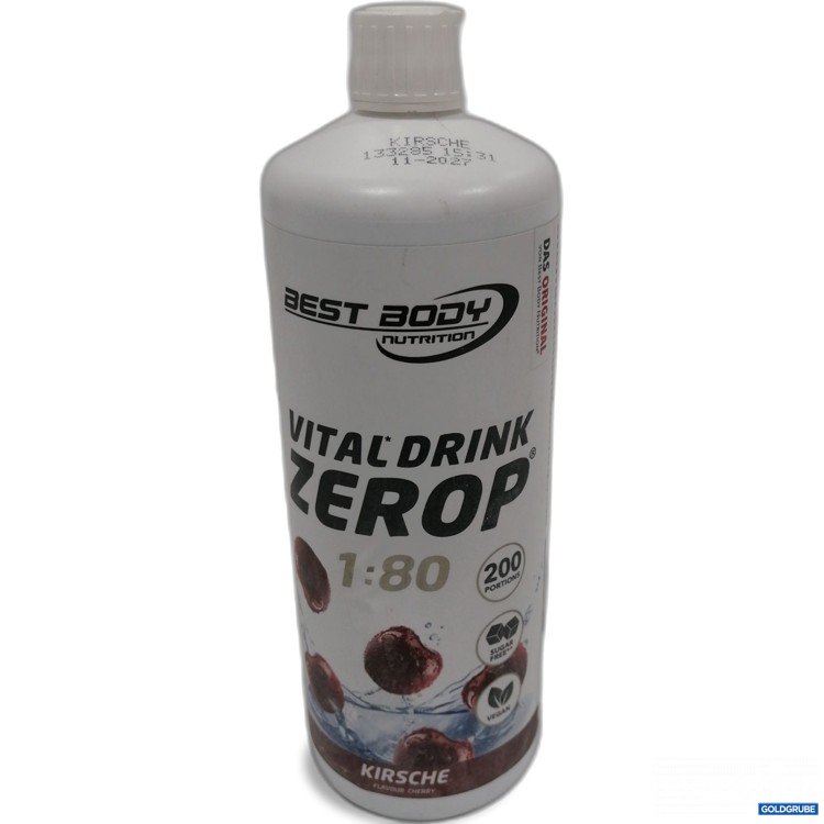 Artikel Nr. 889584: Best Body Nutrition Vitaldrink Zero Kirsche 1L