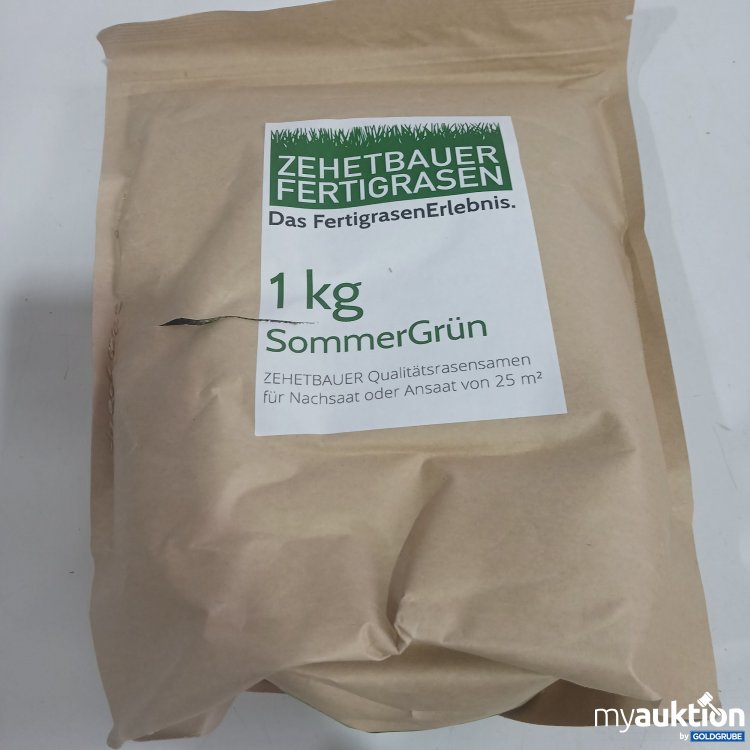 Artikel Nr. 902584: Zehetbauer Fertigrasen Sommergrün 1kg 