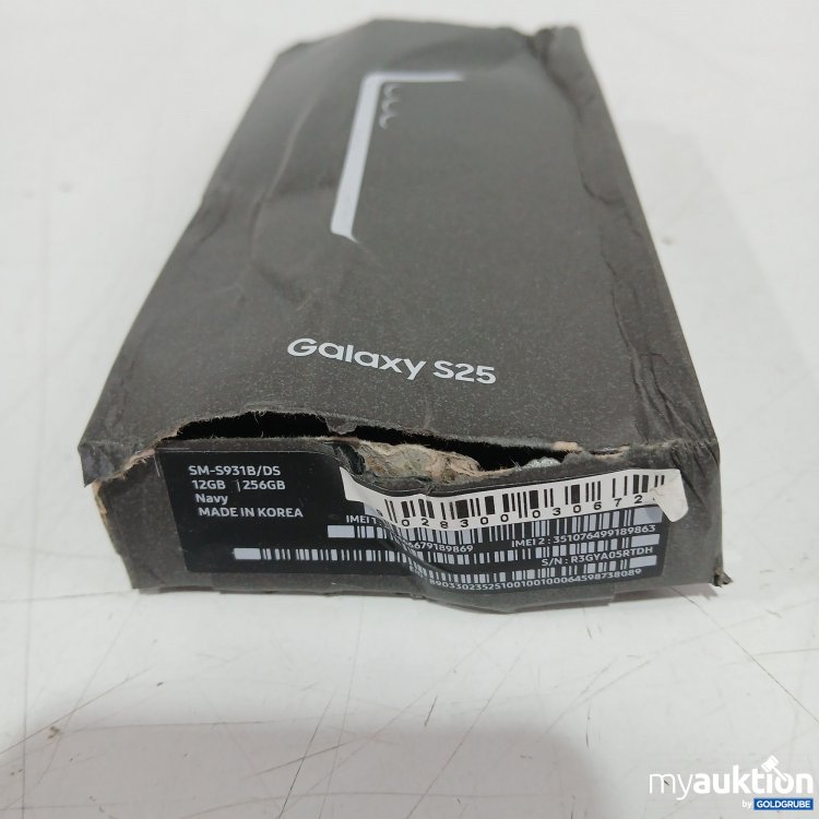 Artikel Nr. 957584: Samsung Galaxy S25 SM S931B DS Navy