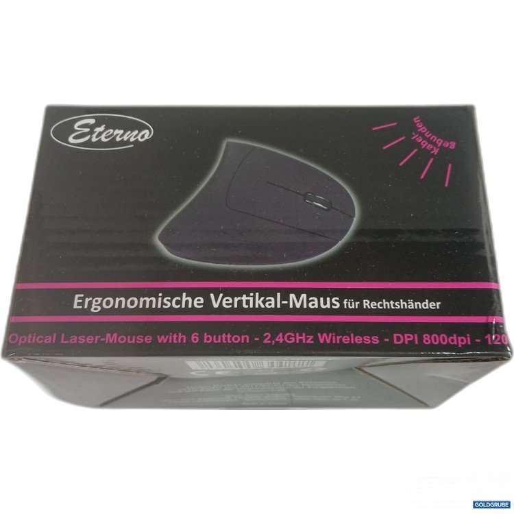 Artikel Nr. 972584: Eterno Ergonomische Vertikal-Maus für Rechtshänder 