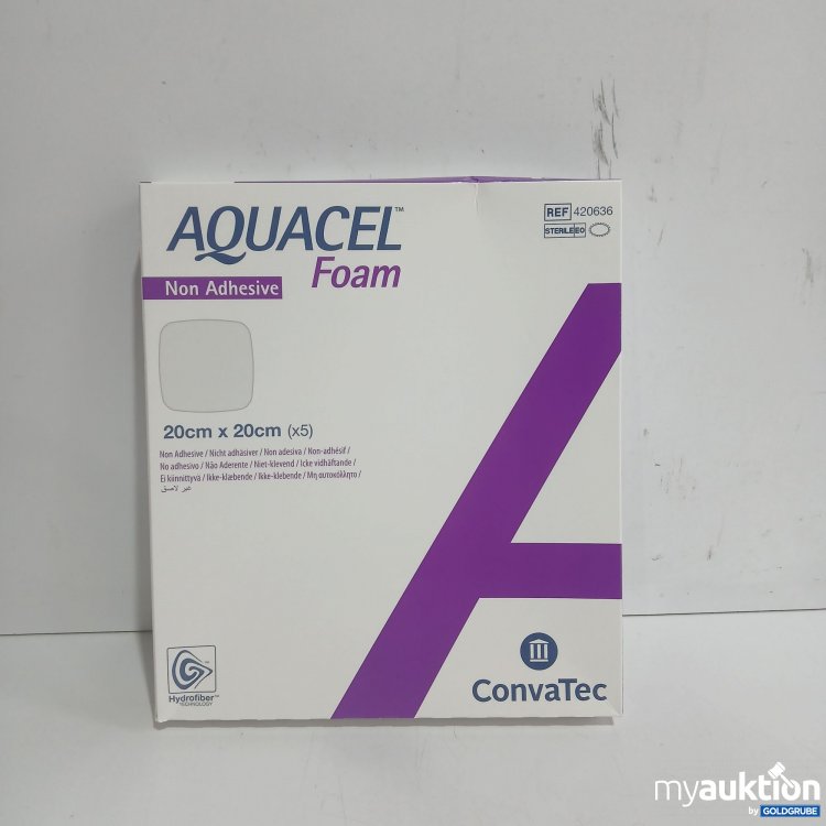 Artikel Nr. 979584 Artikel Nr. 979584: Aquacel Foam Non Adhesive 20cm x 20cm 5Stk