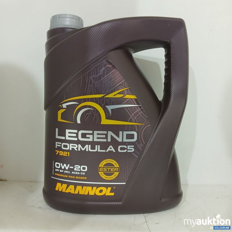 Artikel Nr. 985584: Mannol Legend Motoröl Formula C5, 7921, 0W-20, 5L