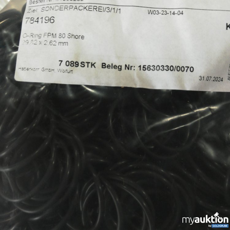 Artikel Nr. 380585 Artikel Nr. 380585: O Ringe FPM 80 Shore 29,82x2,62mm