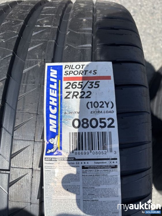 Artikel Nr. 444585: Michelin Pilot Sport 4S 265/35 ZR 22