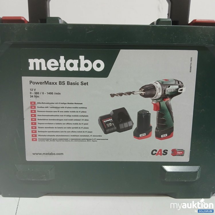 Artikel Nr. 445585: Metabo PowerMaxx BS Basic Set 
