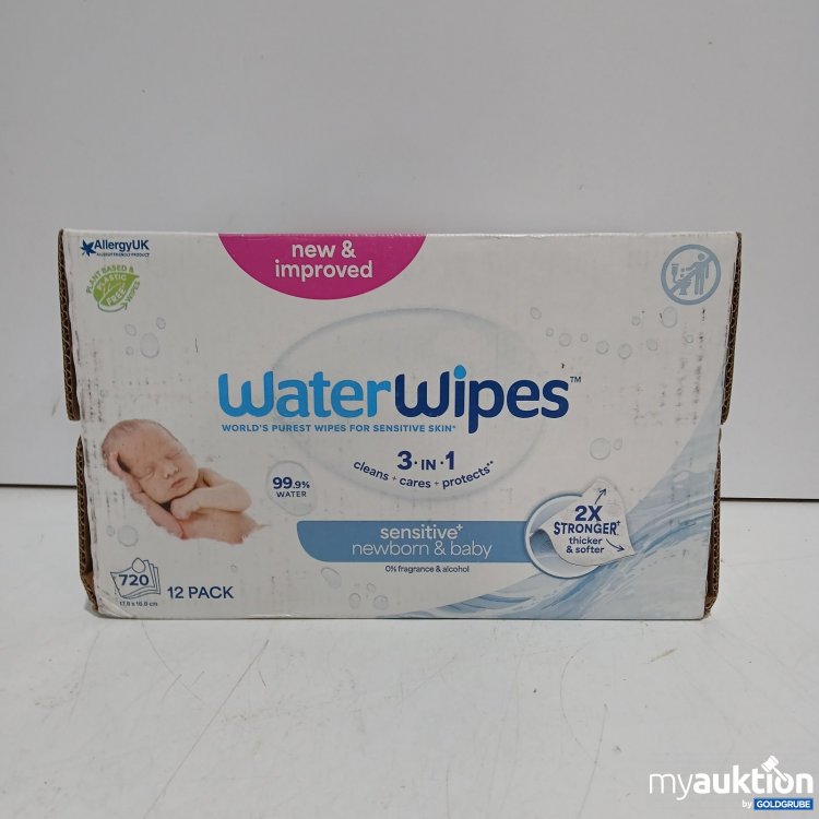 Artikel Nr. 464585 Artikel Nr. 464585: WaterWipes sensitive newborn & baby 12 Pack 720 Tücher