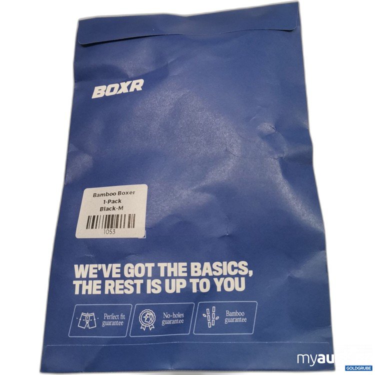 Artikel Nr. 837585: Bamboo Boxer schwarz 