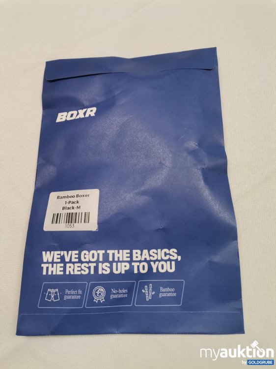 Artikel Nr. 837585: Bamboo Boxer schwarz 