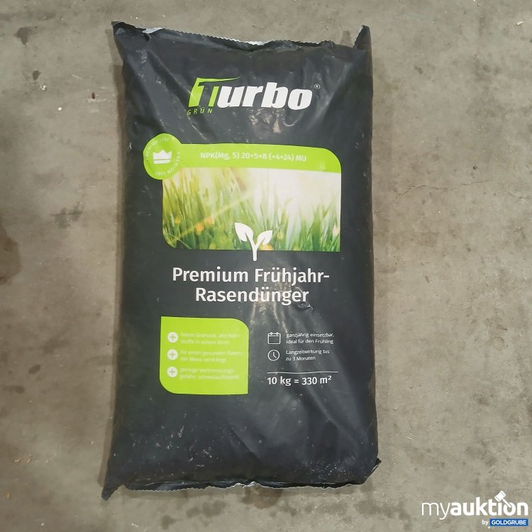 Artikel Nr. 840585 Artikel Nr. 840585: Turbo Premium Frühjahr Rasendünger 10kg
