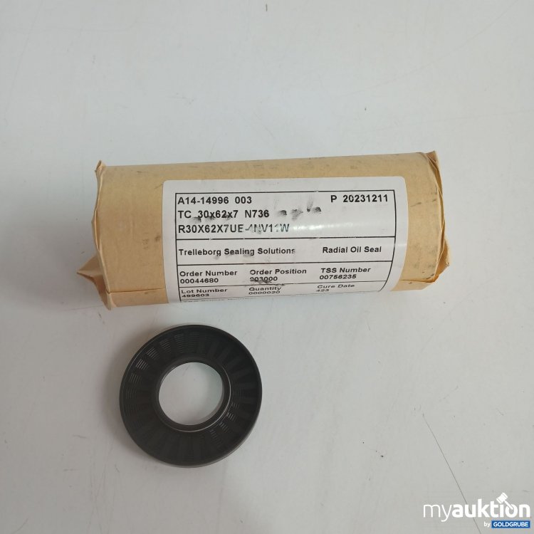 Artikel Nr. 855585: Radial Oil Seal TC 30x62x7 N736