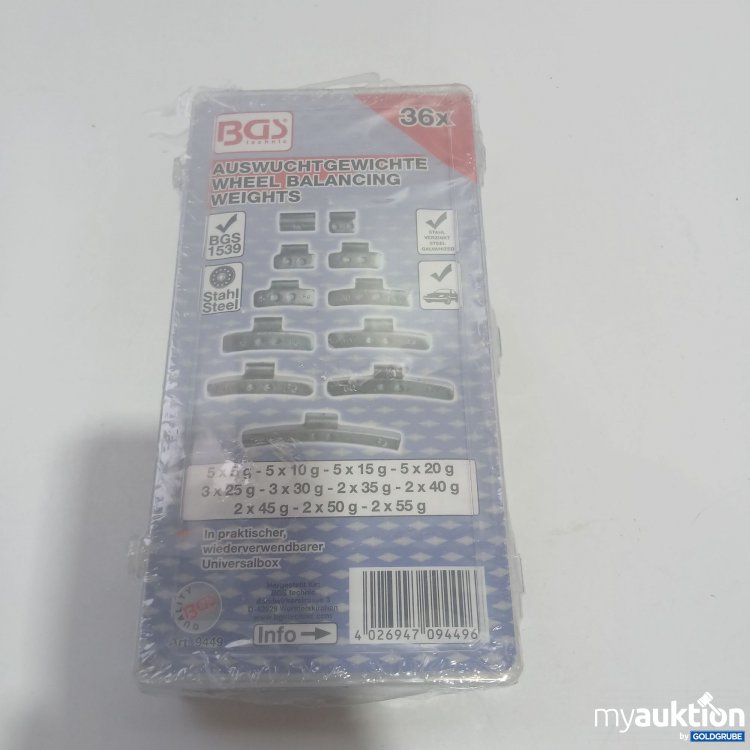 Artikel Nr. 861585: BGS Auswuchtgewichte wheel Balancing weights 36x
