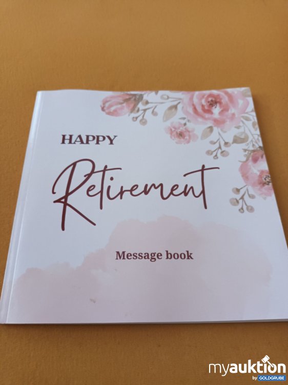 Artikel Nr. 901585: Happy Retirement, Message Book