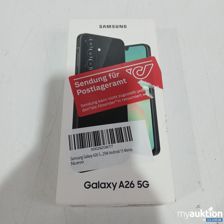 Artikel Nr. 957585: Samsung Galaxy A26 5G  SM A266B DS Black 