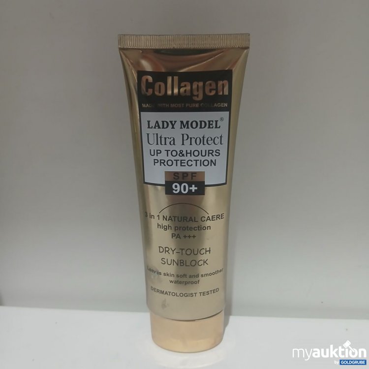 Artikel Nr. 981585 Artikel Nr. 981585: Collagen Lady Model Ultra Protect Sunblock SPF 90+