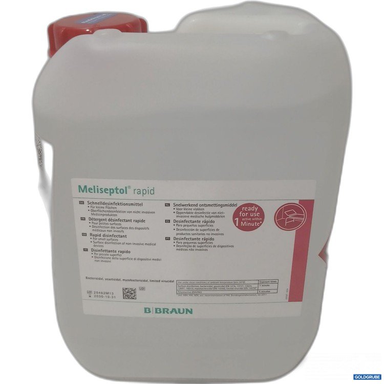 Artikel Nr. 995585 Artikel Nr. 995585: B|Braun Meliseptol rapid Schnelldesinfektionsmittel 5L